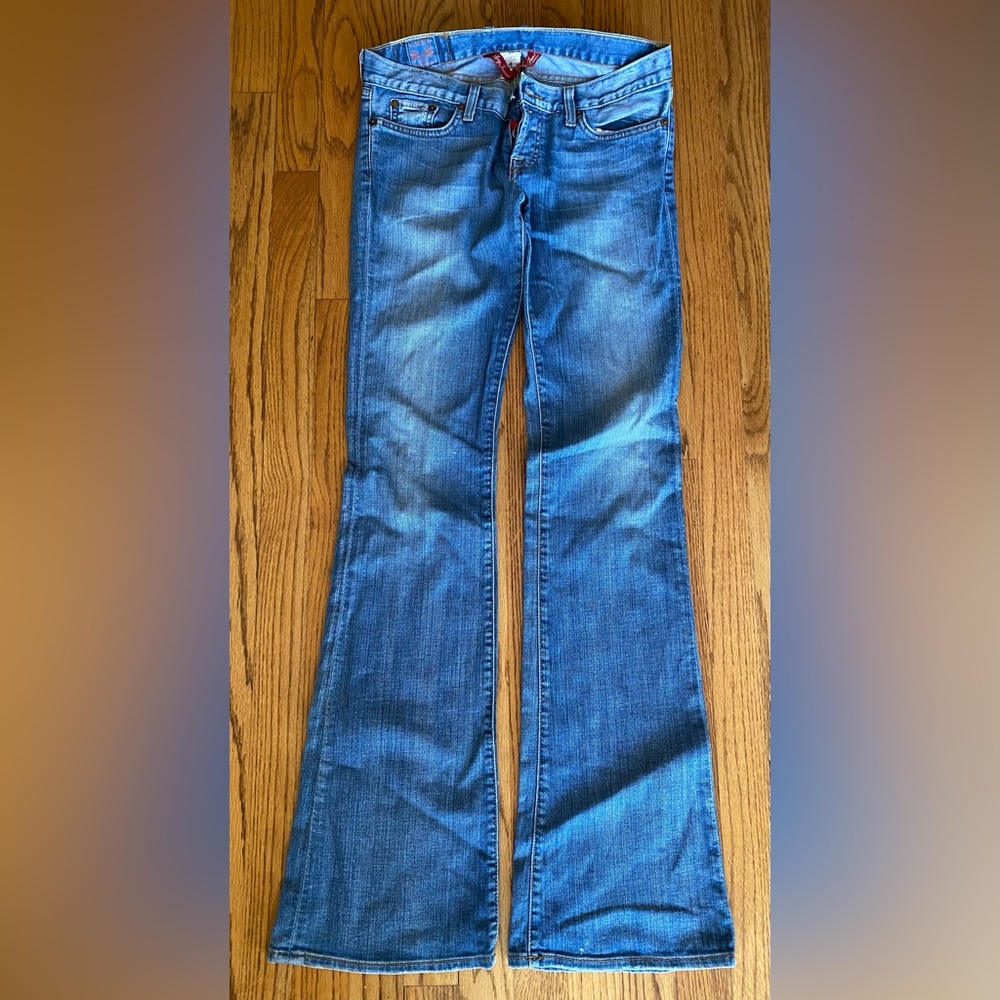 Lucky Brand Button Fly Jeans, 4